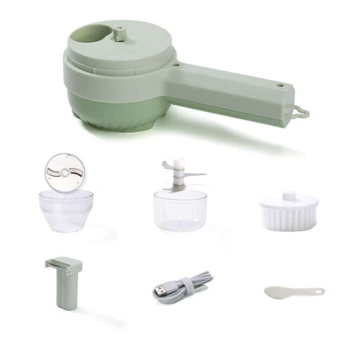 Electric Wireless Hand-held Vegetable Cutter - Image 2