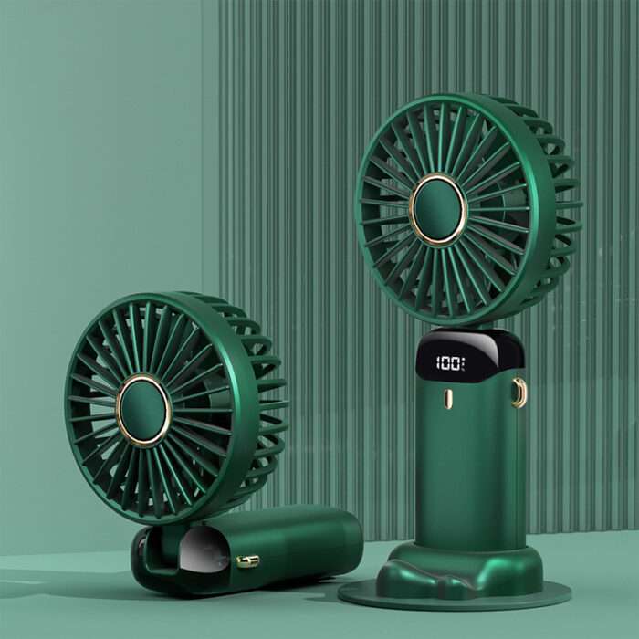 USB Rechargeable Mini Portable Handheld Electric Fan - Image 3